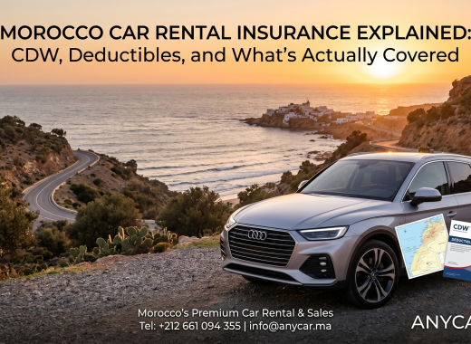 Morocco Car Rental Insurance Explained: CDW and What's Covered