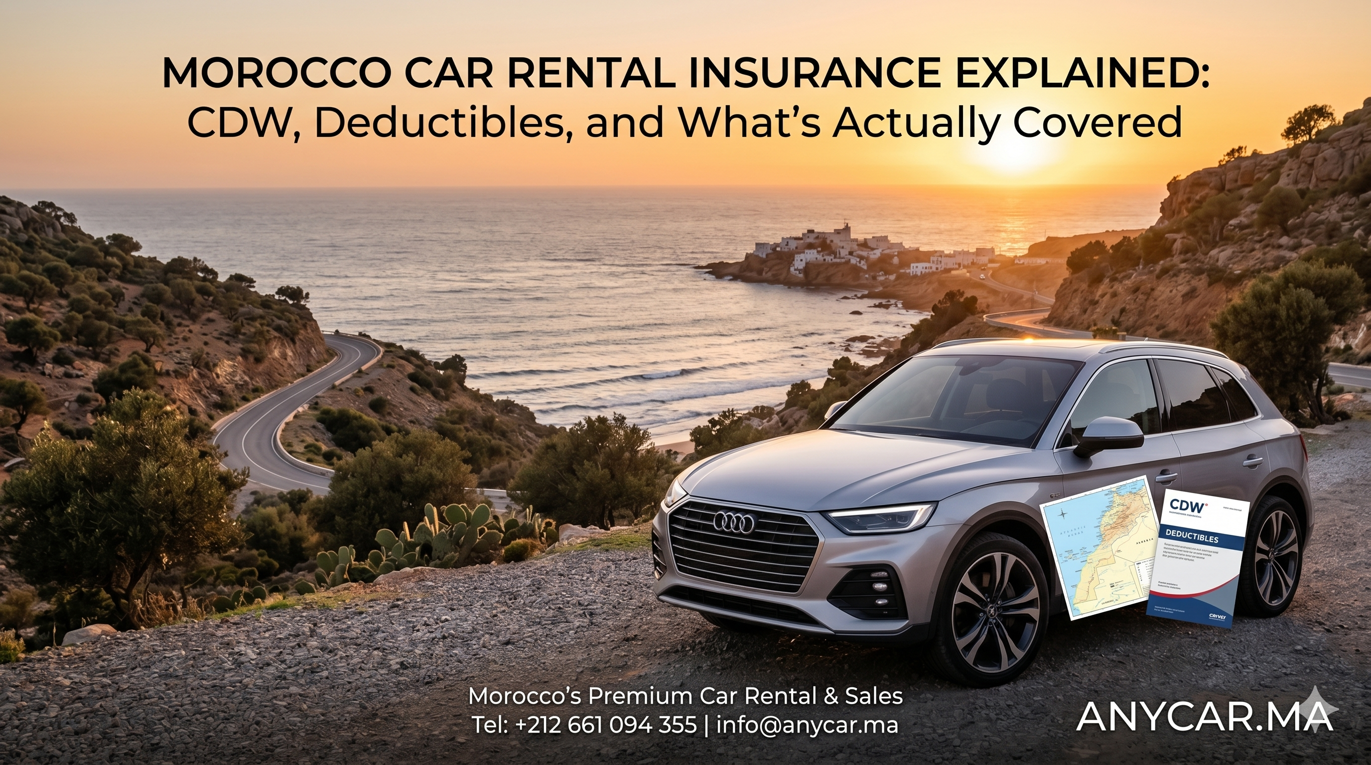 Morocco Car Rental Insurance Explained: CDW and What's Covered