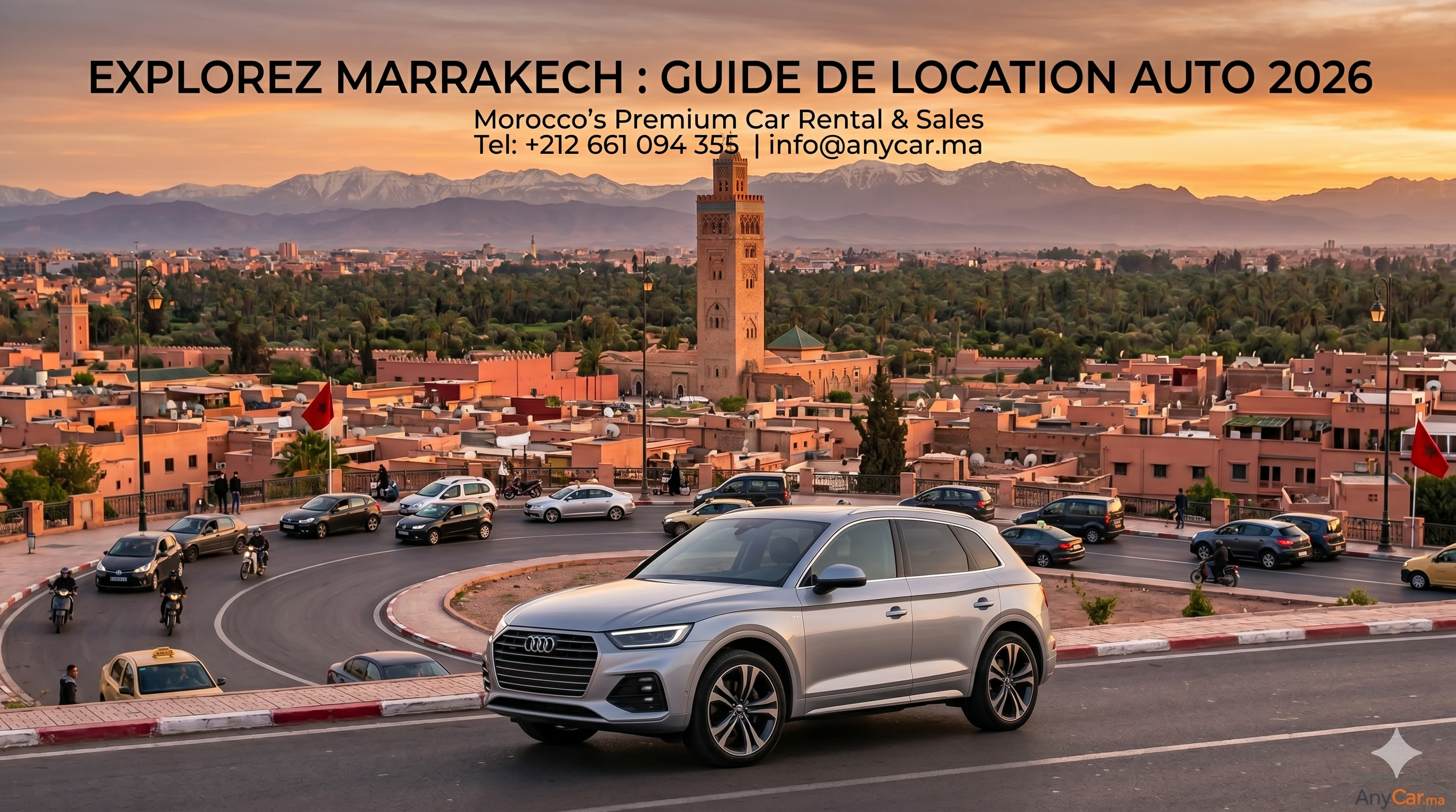 Location voiture Marrakech : guide pratique et conseils de conduite locale