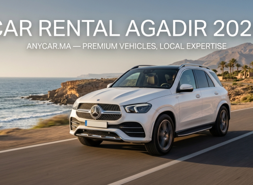 Premium Car rental agadir 2026 | AnyCar.ma